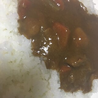 焼き肉タレでコクのあるカレーライス